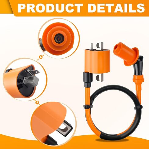 Triumilynn Ignition Coil Compatible with Honda ATC 110, 185, 200, 1980-1983 / Big Red 1982-1984 / Odyssey 1981-1984 Repl. #30500-VM3-405 in Saudi Arabia