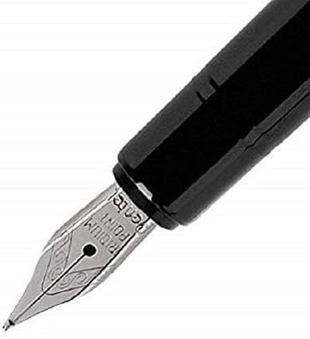 Pentel Tradio TRF99A-C, Sport Chic Range Fountain Pen Matte Black Body, Blue Refillable Ink midnight blue in Saudi Arabia