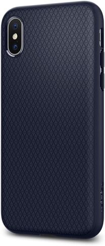 Spigen for iPhone 17 Case, Liquid Air [TPU Covered Camera Control] [No Magnet Ring] [Military-Grade Protection] - Navy Blue in Saudi Arabia