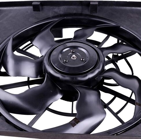 cciyu 621-477 Cooling Fan and 13191 Radiator Replacement for 2011-2012 for Hyundai for Sonata 2.4L 2011-2014 for Kia for Optima 2.4L in Saudi Arabia