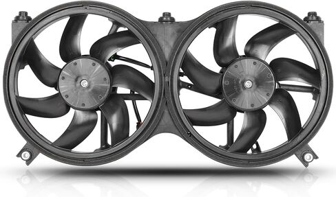 SCITOO Engine Radiator Cooling Fan Assembly Compatible with 2013 for INFINITI for JX35 3.5L 2014-2019 for INFINITI for QX60 2.5L 2014-2019 for INFINITI for QX60 3.5L;Replace 621-586 in Saudi Arabia