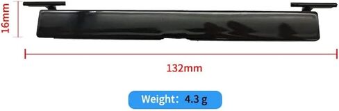Car Left Side Roof Rail Molding Trim Roof Luggage Rack Cover Plate ，Compatible for BMW G30 F90 5 Series 520 528 530 535i M5 2017-2023(Black) in Kuwait