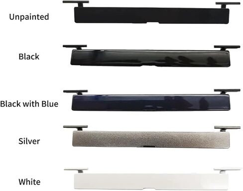 Car Left Side Roof Rail Molding Trim Roof Luggage Rack Cover Plate ，Compatible for BMW G30 F90 5 Series 520 528 530 535i M5 2017-2023(Black) in Kuwait