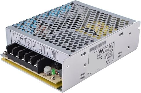 1pcs 75W Single Output Switching Power Supply RS-75 RS-75-3.3 RS-75-5 RS-75-12 RS-75-15 RS-75-24 RS-75-48(RS-75-12) in Saudi Arabia