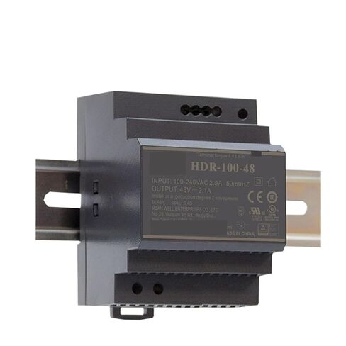 1pcs 92.2W Ultra-Thin Ladder Guide Power Supply HDR-100-48 | 48V in Saudi Arabia