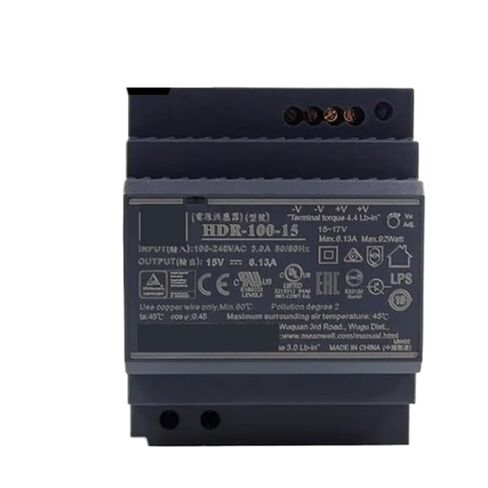 1pcs 92W Guide Power Supply HDR-100-15 | 15V in Saudi Arabia