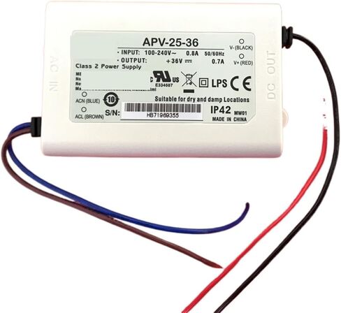 1 قطعة مصدر الطاقة APV-25 APV-25-5 | 5 فولت APV-25-12 | 12 فولت APV-25-15 | 15 فولت APV-25-24 | 24 فولت APV-25-36 | مخرج فردي 36 فولت 25 وات (APV-25-5) in Saudi Arabia