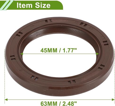 No.09283-45012 Crankshaft Oil Seal for Suzuki Aerio Esteem Vitara Front Main Seal 1 Pcs in Saudi Arabia