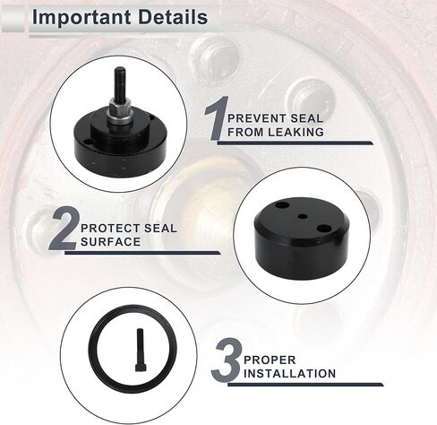 No.J-35686-B Front and Rear Crankshaft Seal Wear Sleeve Installer for Detroit Diesel Series 60 Two Cycle 92 Engines Main Seal Installation Tool in Saudi Arabia