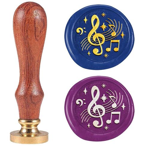Fern Leaves Wax Seal Stamp Embossed Stamp Sealing Removable 1" Brass Wax Seal Stamp Head with Wooden Handle Sealing Wax for Birthdays Invitations Greeting Card Party Envelopes Craft in Saudi Arabia