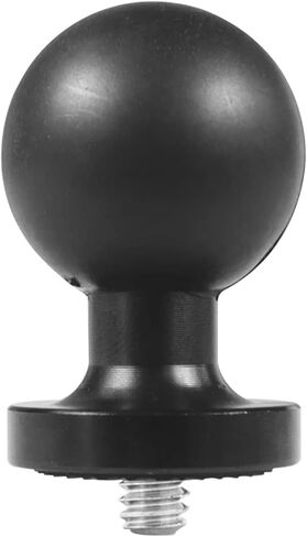 Compatible for Cameras - 25mm Rubber Ball Head Adapter, 1/4" Screw for Bike Riding Extension Arm Bracket in Saudi Arabia