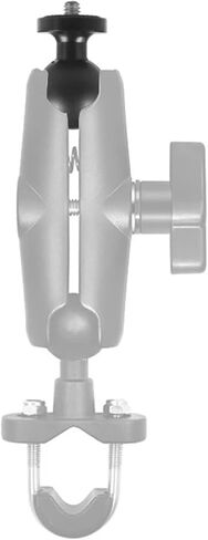 Compatible for Cameras - 25mm Rubber Ball Head Adapter, 1/4" Screw for Bike Riding Extension Arm Bracket in Saudi Arabia