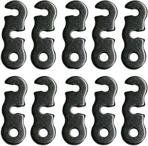 Guyline Tensioner 120pcs Outdoor Camping Tent Rope Buckles Guyline Cord Adjuster Tensioner for Camping(Red) in Saudi Arabia