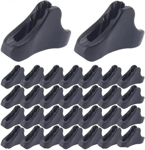 Guyline Tensioner Camping Tent Awning Rope Fastener Adjuster Non-Slip Wind Buckles Triple-Cornered Cord Tightener Stopper Adj for Camping(100pcs) in Saudi Arabia
