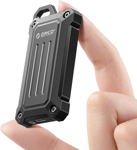 ORICO 512GB Portable SSD Up to 2000MB/s USB 3.2 Gen 2x2 External Solid State Drive Metal+Rubber Water and Dust Resistance for X-Sports, Outdoors Professionals-O20 in Kuwait