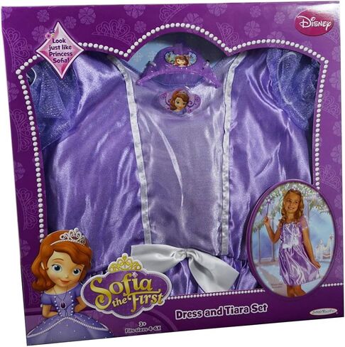 Disney Princess Sofia the First Dress and Tiara Set in Saudi Arabia