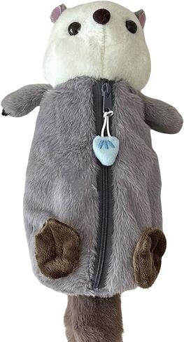 ZQW Cute Animal Pencil Case with Zipper - Multifunctional Cosmetic Makeup Organizer Bag, Small Pouch for Jewelry Travel Essentials & Daily Carry (Platypus) in Saudi Arabia