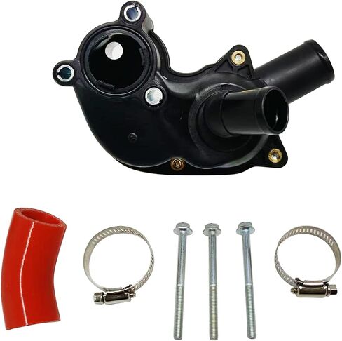 DOUQNAG Engine Coolant Thermostat Housing Water Outlet With Sensor With Installation Kit Fit For 2005 2006 2007 2008 2009 2010 Ford Mustang Thermostat & Housing Kit 902-210 5R3Z8592BA 4.0L V6 GAS SOHC in Saudi Arabia