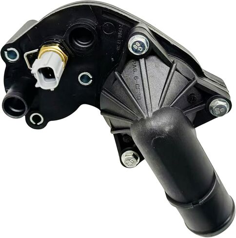 DOUQNAG Engine Coolant Thermostat Housing Water Outlet With Sensor With Installation Kit Fit For 2005 2006 2007 2008 2009 2010 Ford Mustang Thermostat & Housing Kit 902-210 5R3Z8592BA 4.0L V6 GAS SOHC in Saudi Arabia