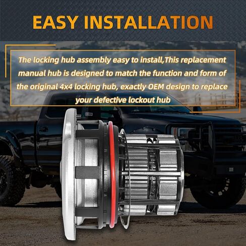 BC3Z-3B396-B 600-220 4WD محور القفل اليدوي الأمامي مناسب لـ 2005-2023 Ford F250 F350 F450 F550 Super Duty 4x4 مجموعة وصلة المحور الأمامي تحل محل BC3Z-3B396-B، BC3Z3B396B، 600-220 (1) in Kuwait