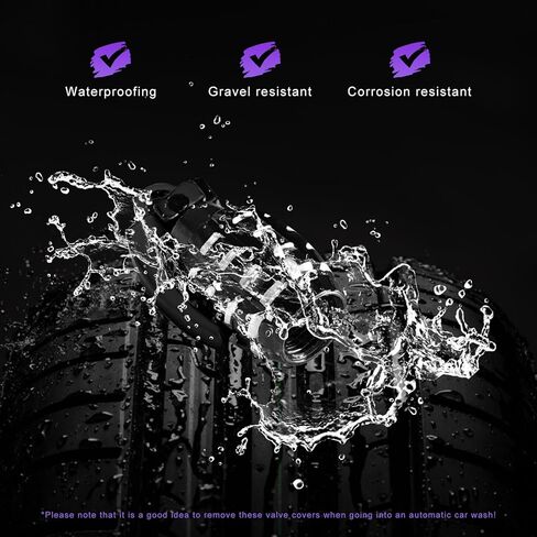 4PCS Tire Valve Stem Caps, Leakproof Wheel Tyre Valve Cap Personalized Cover, Aluminum Dustproof Tire Stem Covers Exterior Decoration for Car Truck SUV, Car Accessories (Red) in Saudi Arabia
