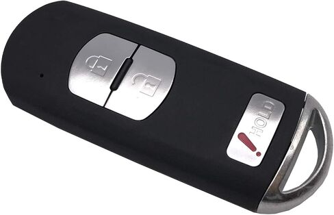 Replacement Key Fob Case Shell Fit for Mazda 3 CX-3 CX-5 WAZSKE13D01 662F-SKE13D01 Keyless Entry Remote Car Key Housing Casing Outer Cover Repair (1) in Saudi Arabia