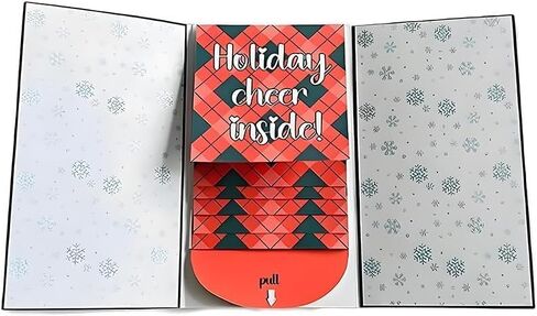 كتيب بطاقات هدايا عيد الميلاد الجديد لعام 2026، كتيب بطاقات هدايا عيد الميلاد المصنوع يدويًا، حامل ملاحظات رائع بنفسك، هدايا حفلات العطلات للأصدقاء والعائلة (3 قطع) in Kuwait