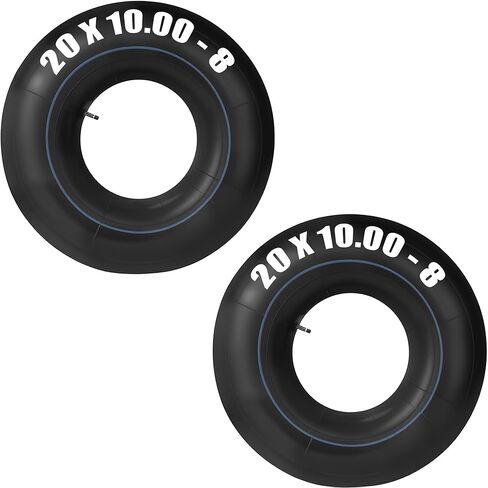 PRO CAKEN 20x10.00-8" 20x8.00-8" أنابيب داخلية بديلة ممتازة للإطارات - أنابيب داخلية ملائمة عالميًا متوافقة مع جزازات العشب والجرارات وعربات الجولف ومقطورات الحدائق والعربات والعربات والشاحنات اليدوية in Kuwait