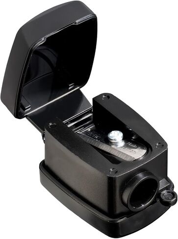 Radiant Professional Pencil Sharpener for Soft Pencils - Makeup Sharpener with Catcher for Lip & Eye Pencils in Saudi Arabia