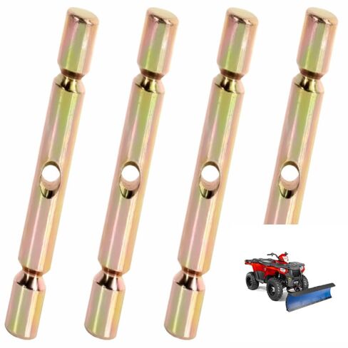 Pro Shear Pin Fit for Polaris ATVs Snow Plow Glacier, Compatible with Polaris ATV 2015-2019 Sportsman Replace 2205063, Replacement Snow Plow Shear Pin Accessories （4 Pcs） in Saudi Arabia