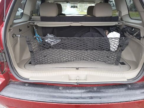 Trunk Organizer Cargo Net for Jeep Grand Cherokee 2005-2010 – Envelope Style Cargo Net for SUV-Premium Mesh Car Trunk Organizer Vehicle Carrier Storage-Compatible with Grand Cherokee in Saudi Arabia