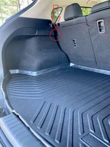 Trunk Rear Seats Organizer Cargo Net for Mazda CX-5 2013–2025 – Envelope Style Cargo Net for SUV – Premium Mesh Car Trunk Organizer Vehicle Carrier Storage – Compatible with CX-5 in Saudi Arabia