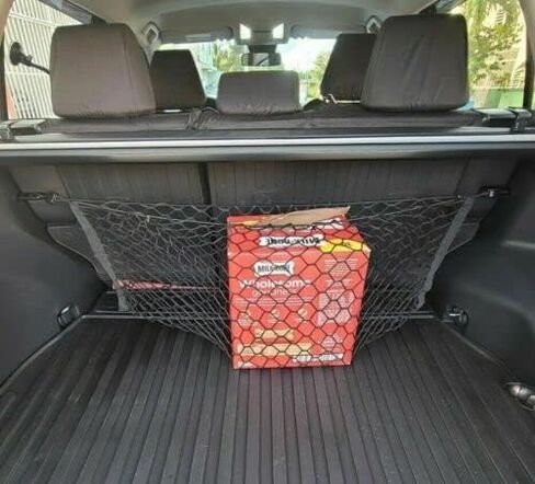 Trunk Rear Seats Organizer Cargo Net for Mazda CX-5 2013–2025 – Envelope Style Cargo Net for SUV – Premium Mesh Car Trunk Organizer Vehicle Carrier Storage – Compatible with CX-5 in Saudi Arabia