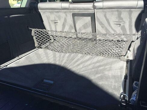 Rear Trunk Organizer Cargo Net for BMW X3 2011-2024 - Envelope Style Cargo Net for SUV - Premium Mesh Elastic Car Trunk Organizer Vehicle Carrier Storage - Compatible with BMW X3 in Saudi Arabia