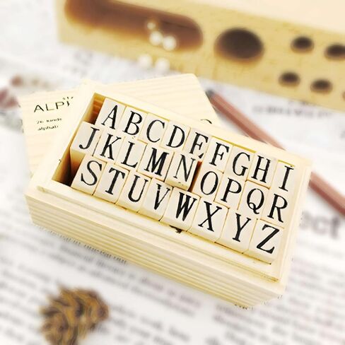 Wooden Rubber Stamps with 0.2 Inch Letters in Saudi Arabia