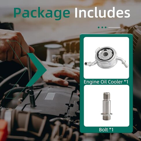 Engine Oil Cooler for Ram 1500 5.7L 3.6L 3.0L 2019-2024,68271639AD,68271639AB,68271639AC in Saudi Arabia