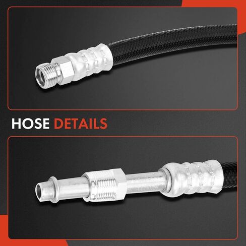 A-Premium Engine Oil Cooler Line Hose Assembly Compatible with Chevrolet G10 G20 1992-1995 G30 GMC G3500 1992-1996 G1500 G2500 1992-1995 5.0L 5.7L in Saudi Arabia