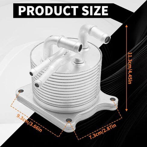 2920A141 Engine Oil Cooler, Replacement for Jeep Patriot Compass 2007-2017, Replacement for Mitsubishi Outlander 2008-2017 Lancer 2008-2017, Replaces 68025160AA in Saudi Arabia
