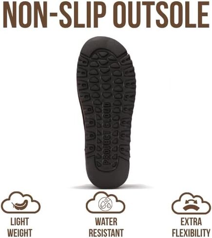 Project Cloud 100% Genuine Suede Leather Ankle Boots for Women - Fur Boots Memory Foam Insole Womens Boots - Anti-Slip Mini Platform Boots - Lightweight Winter Boots for Women - Snow Boots (Huggy) in Kuwait