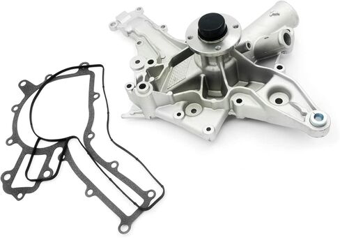 PartsFlow AW9379 Water Pump Compatible With Chrysler Crossfire, Mercedes-Benz C240 C280 C320 E320 E430 E500 ML320 ML350 SLK320, 2.6L 2.8L 3.2L 3.7L 4.3L 5.0L V6 V8 Engine 147-2250 in Saudi Arabia