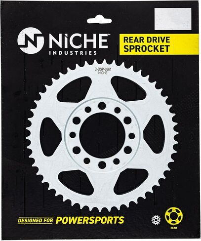 NICHE 428 Pitch 50 Tooth Rear Drive Sprocket for Yamaha TW200 Trailway YZ80 15A-25450-20-00 in Saudi Arabia
