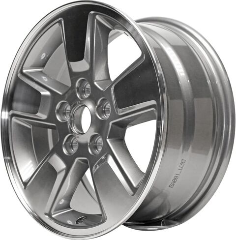 New 16x7" 16 Inch Machined and Charcoal Grey Aluminum Alloy Wheel Rim fits Jeep Liberty 2008-2012 | ALY09084U30N in Saudi Arabia