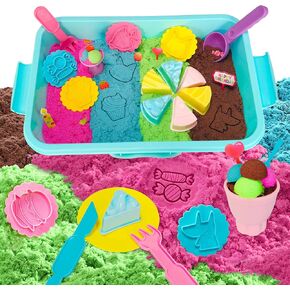 Pet Sensory bin,Dog and Cat Sandbox for Kids,Kids Play Sand Kit,Pet Play Set with Sensory Sand,Pet Care Play Set,Role Pretend Play Beach Toy Birthday Gift for Girls Boys 3 4 5 6 Years Old in Kuwait