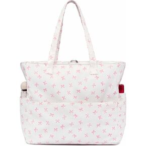 LEDAOU Large Beach Tote Bag Women Waterproof Sandproof Zipper Beach Tote Bag for Pool Gym Grocery Travel with Wet Pocket in Kuwait