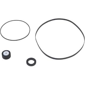 Black Rubber Bearing Roller Guide Pulley Bearing Wheel Pinch Roller Rubber Belt Pulley Repair for Kangyi in Saudi Arabia
