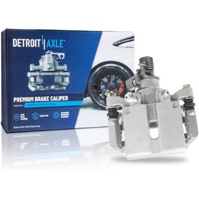 Detroit Axle - Rear Left Brake Caliper for Buick LaCrosse Allure Chevrolet Impala Limited Pontiac Grand Prix, Driver Side Disc Brake Caliper with Bracket Replacement in Saudi Arabia