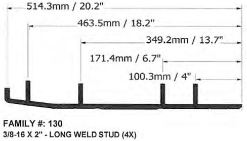 SPI Ripper Wearbar وكربيدات لـ ARCTIC CAT FIRECAT F5/6/7 2003-2006 in Saudi Arabia