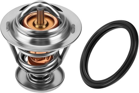 JAVIK Thermostat With O-Ring For Honda Foreman Rancher P-ioneer R-ubicon Rincon Big Red 420 500 520 650 680 700 2003-2024 O.E.M# 19300-HN8-013 19300-HN8-003 in Saudi Arabia