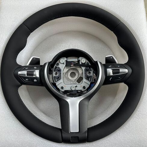 Steering Wheel Siliver Leather M Sport for BMW F20 F21 F22 F30 F31 F32 F34 F36 F80 F82 F87 F90 M3 in Saudi Arabia