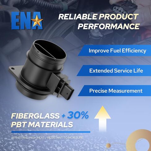 ENA Mass Air Flow Sensor Meter MAF Compatible with Mini Cooper 2009 2010 2011 2012 Replacement for 13627582553 MAS0359 in Saudi Arabia